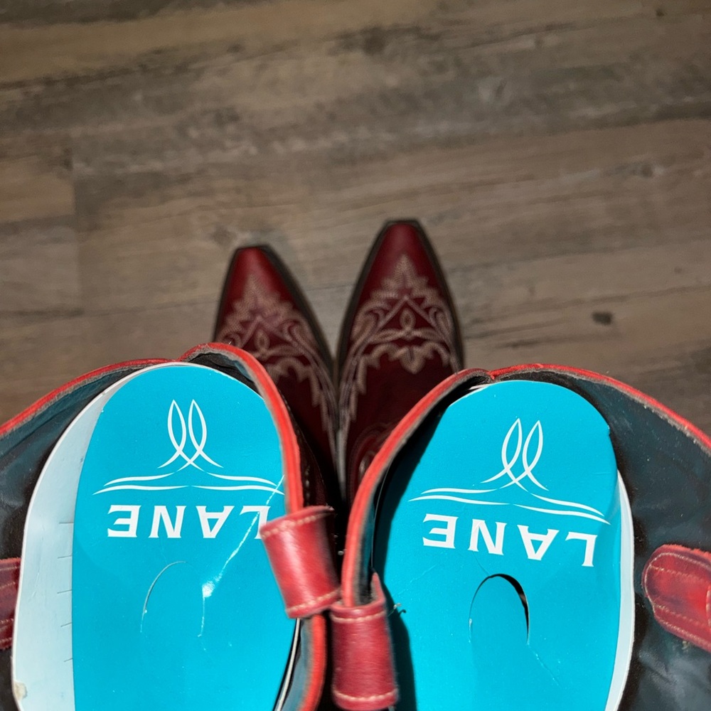 Red Cowboy Boots - Picture 4 of 6